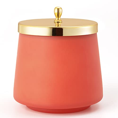 LA Jolie Muse Christmas Candles, Apple Candles for Home Scented, Natural Soy Candles for Winter, Holiday Candles Gift, Luxury Glass Jar Candles, 75 Hours Long Burning, 12.3 oz