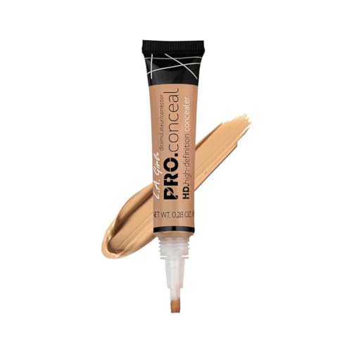 L.A. Girl Pro Concealer, Medium Beige, 0.28 Oz (LAX-GC978-A)