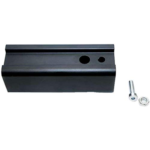 Saris Bike Rack Accessory, Aluminum Hitch Adapter for Hitch Racks, 5.5 Inches, Black