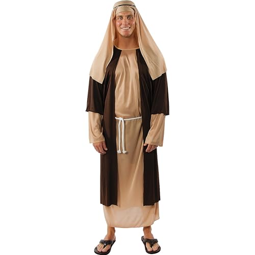 Fun Express Adult Shepherd Costume for Christmas