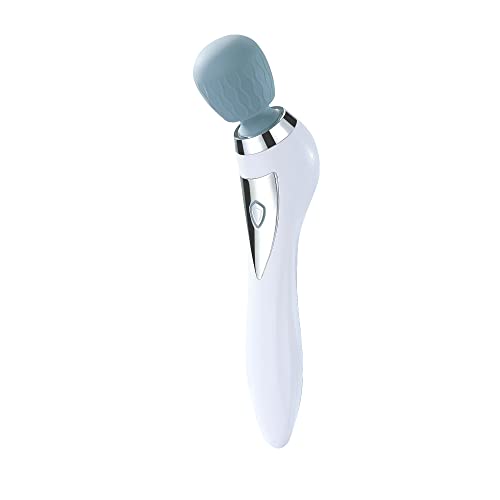 Handheld Cordless Personal Wand Massager, Deep Tissue Muscle Massager for Neck Back Shoulder Waist Leg Feet, Portable Full Body Massager Tension Relief Use Rechargeable Body Massager