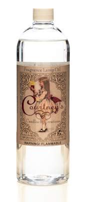 Liter - 33.5 oz Courtneys Fragrance Lamp Oils - Cashmere-Bergamot