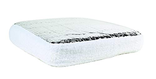 Camco Camper / RV Vent Insulator and Skylight Cover - Features 3 Layers to Reduce Heat Transfer & Increase A/C Efficiency - Fits Standard 14” Travel Trailer / RV Roof Vents (45192)