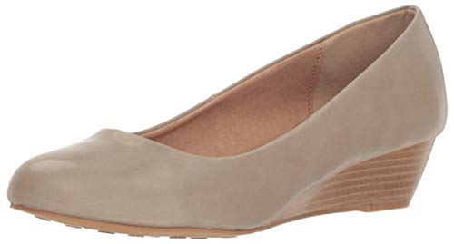 CL by Chinese Laundry Women's Marcie Wedge Pump, Oyster Smooth, 8.5 M US