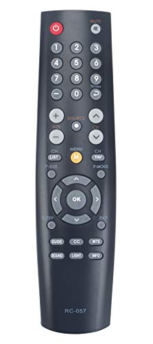 New RC-057 RC057 Replaced Remote fit for COBY TV TFTV1925 TFTV2225 EDTV1935 TFTV1925 TFTV2225 TFTV2425 TFTV4028 LEDTV3226 LEDTV5536 TFTV3229 LEDTV1935 TFTV1925 TFTV2225 TFTV2425 TFTV4028