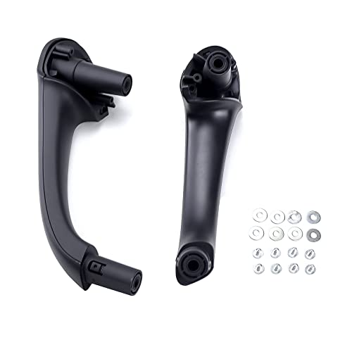 FEXON 1 Pair Front Left & Right Interior Door Pull Handle Compatible with Mercedes Benz C230 C240 C280 C320 C350 C32 C55 W203 2003-2007 Black