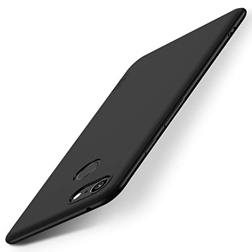 X-level Google Pixel 3 XL Case, Mobile Phone Case [Guardian Series] Soft TPU Matte Finish Slim Fit Ultra-Thin Light Protective Cell Phone Back Cover for Google Pixel 3 XL-Black