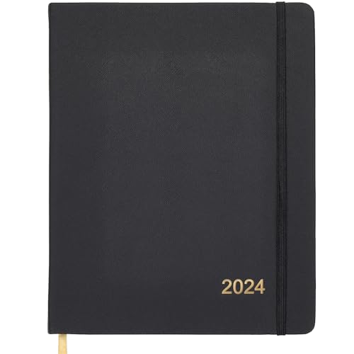 2024 Planner 8'x10' Size: 14 Months (Begins November 2023/2024 Calendar/ 2024 Weekly Calendar/Weekly Planner Organizer (Black)