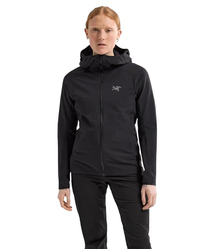 Arc'teryx Gamma Hoody Women's | Lightweight Highly Versatile Softshell Hoody | Black, XX-Large