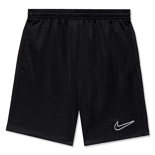 Nike DriFit Trophy 23 Shorts (Little Kids/Big Kids) Black/Black/White XL (18-20 Big Kids)