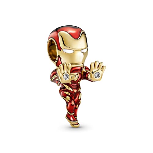 Pandora Marvel The Avengers Iron Man Charm Red One Size