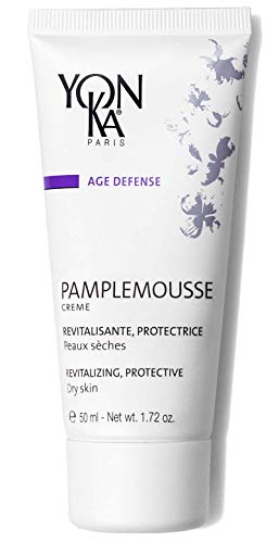 Yon-Ka Pamplemousse PS Face Cream (Dry Skin, 50ml) Daily Hydrating Face Moisturizer for Dry Skin, Lightweight lotion with Vitamin C, Paraben-Free