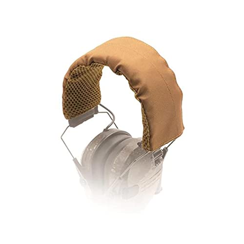 Walker's Coyote Brown Headband Wrap -Fits Muffs and Most Other Brands, Durable Nylon, Cool Mesh Padding, One Size (GWP-HDBND-CYB)
