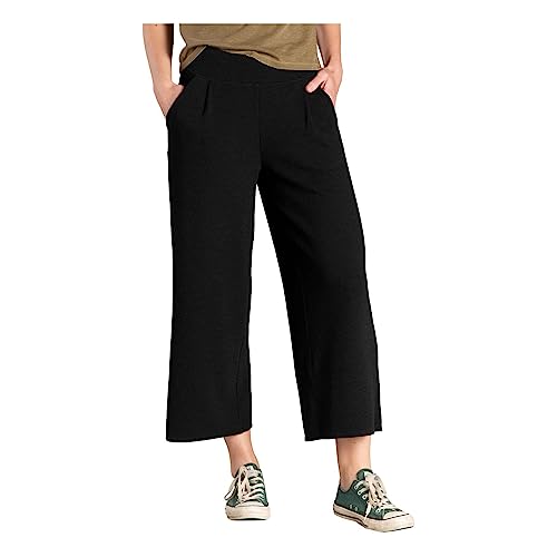 Toad&Co Pomona Wide Leg Pant - Women's Black Medium