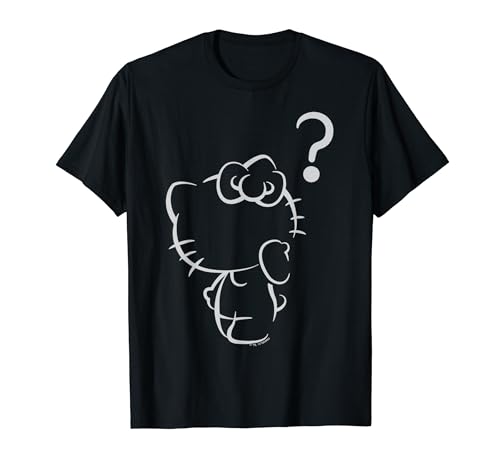 Hello Kitty Question Mark Tee Shirt T-Shirt