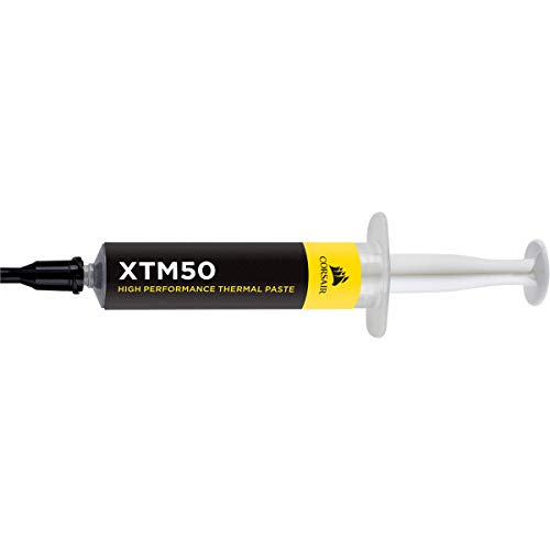 Corsair XTM50 High Performance Thermal Compound Paste | Ultra-Low Thermal Impedance CPU/GPU | 5 Grams | w/applicator for Desktop