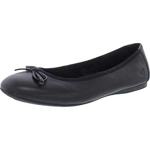 BORN Women's, Brin Flat Black 9 M