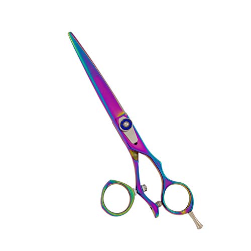 Kashi Swivel Rotating Thumb Styling Barber Shears 7' Japanese Steel