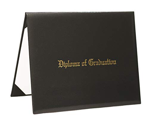 Imprinted Diploma Cover for Certificate 8.5''x 11'',Graduation Certificate Holders, Document Cover for Letter-Sized Award Certificates
