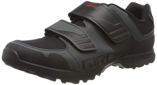 Giro Berm Men Clipless Mountain Bike Shoes - Dark Shadow/Black Cover (2024), 48