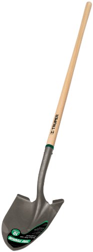 Truper 33037 Tru Tough Round Point Shovel with 48' North American Ash Handle