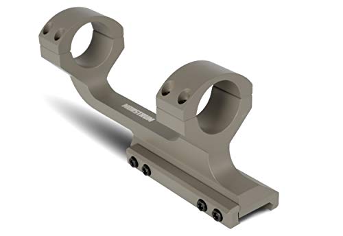 Monstrum Extended Series Offset Picatinny Scope Mount for Long Range Scopes | 1 inch Diameter | Flat Dark Earth