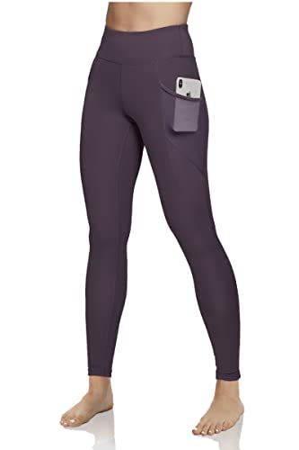 Athletic Leggings for Women Tummy Control Running Workout Gym Yoga Pants High Waisted Tummy Control Butt Lift Purple