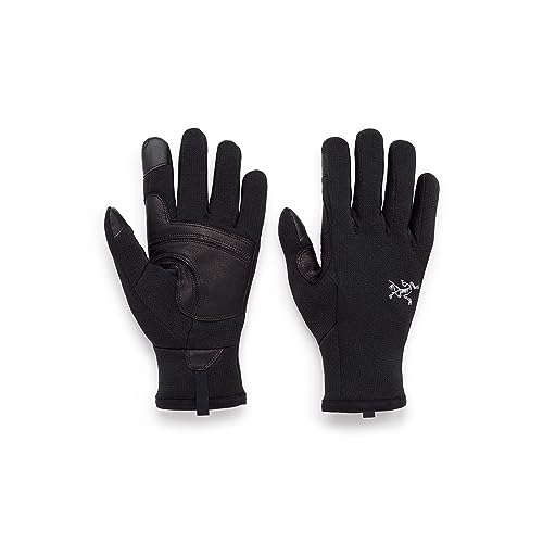 Arc'teryx Rivet Glove | All Round Air Permeable Hardfleece Glove | Black, X-Small
