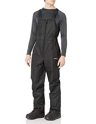 Arctix Men's Essential Insulated Bib Overalls, Black, Medium/32' Inseam