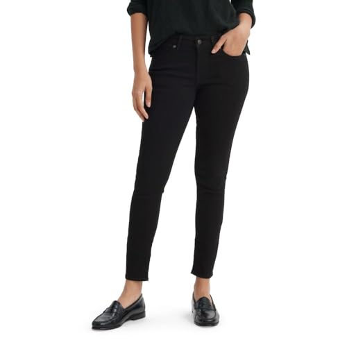 Levi's Women's 711 Skinny Jeans, Soft Black, 29W X 30L