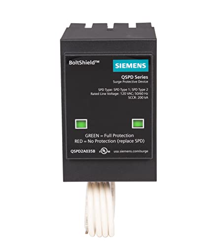 Siemens QSPD2A035B 35 Amp BoltShield Indoor Surge Protective Device