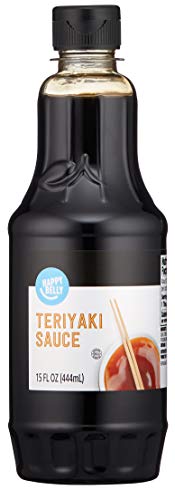 Amazon Brand - Happy Belly Teriyaki Marinade and Sauce, 15 Fl Oz (Pack of 1)