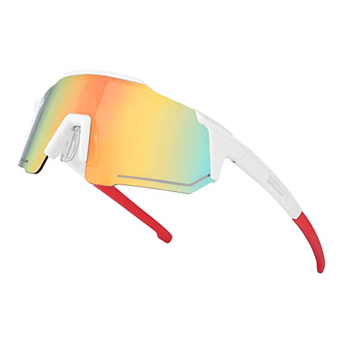FEISEDY Men Women Sunglasses, Sports Baseball Glasses, Cycling Shades for Youth Teenss B4071