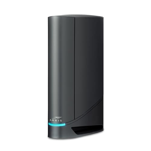 ARRIS Surfboard G34 DOCSIS 3.1 Gigabit Cable Modem & Wi-Fi 6 Router (AX3000) , Approved for Comcast Xfinity, Cox, Spectrum & More , Four 1 Gbps Ports , 1 Gbps Max Internet Speeds