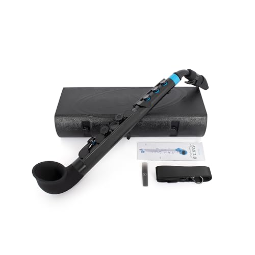 Nuvo Soprano Saxophone, Black/Blue (N520JBBL)