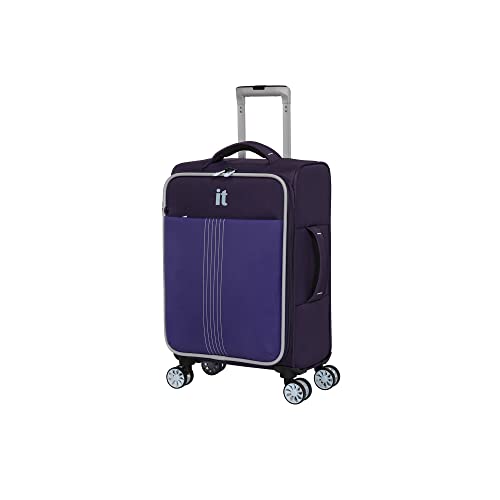 it luggage Filament 22' Softside Carry-On 8 Wheel Expandable Spinner, Purple/Lilac