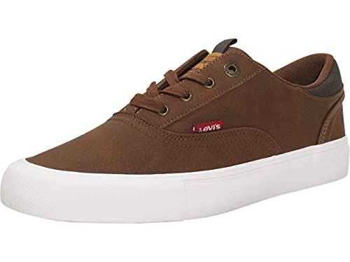 Levi's Mens Ethan WX Stacked Classic Fashion Sneaker Shoe, Tan/Brown, 9 M
