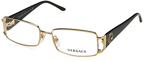 Versace VE1163M 0VE1163M Prescription Eyewear Frames, Pale Gold, 52-16-130mm