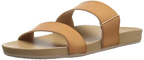 Reef Women's Cushion Vista Sandal, Natural, 8 M US