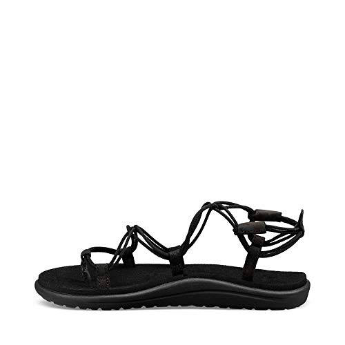 Teva Women's Voya Infinity Sandal, Black, 9