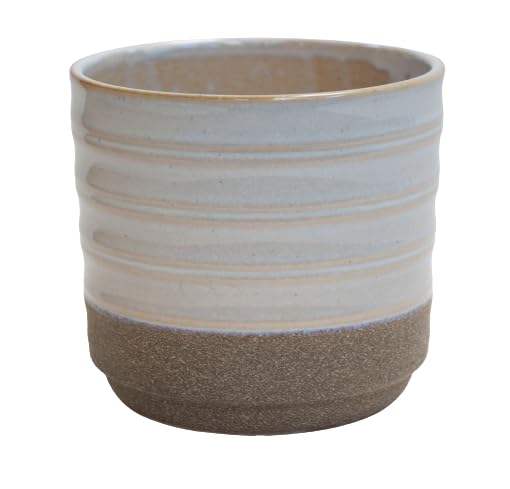 MISCO Ceramic Reactive Planter, Cream
