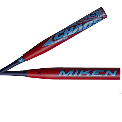 Miken | Chaos Slowpitch Softball Bat | Bradley Jones Model | Balanced | USA | 13.5' Barrel | 27 oz.
