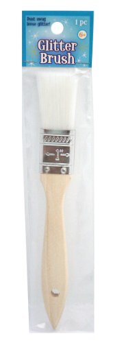 Advantus Glitter Brush 1'-White Bristles
