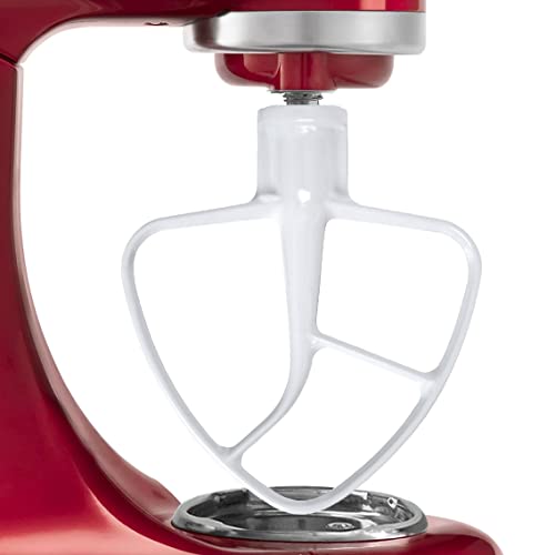 Coated Flat Beater Compatible with Kitchenaid Mixer KSM90 KSM150 K45 K45SS, Kitchen Aid Ultra Power/Classic/Artisan Stand Mixer Assecories.