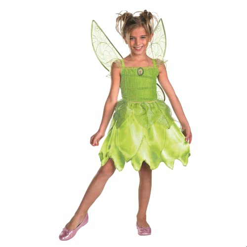 Disguise Disney Tinker Bell and The Fairy Rescue Classic Girls' Costume, Small/4-6X