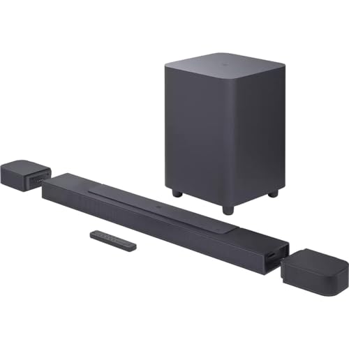 JBL Bar 700: 5.1-Channel soundbar with Detachable Surround Speakers and Dolby Atmos, Black
