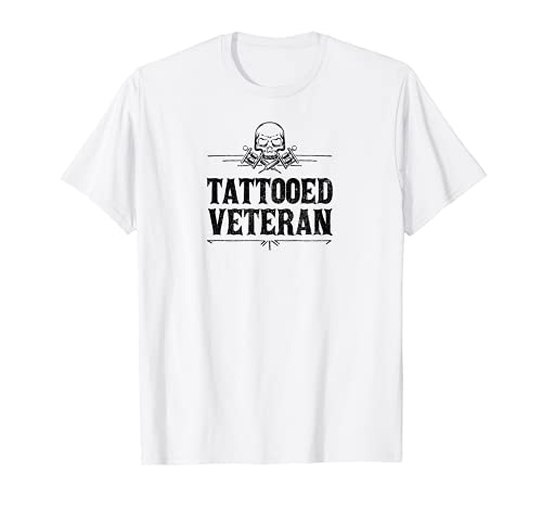 tattooed veteran tattoo inked military t-shirt