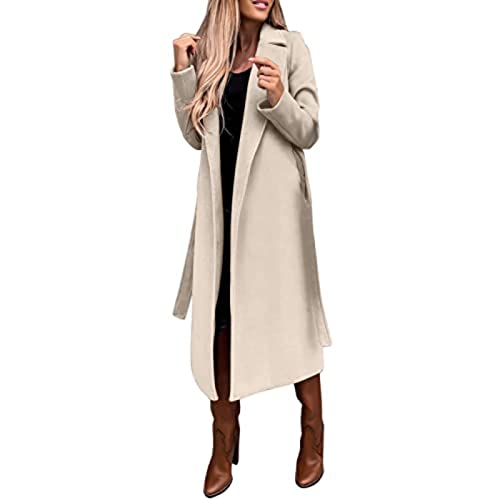 OIOLOYJM Women'S Winter Coats Long Wool Coat Womens Coats Winter Winter Jackets For Women Long Jackets For Women Wool Coat Long Wool Coat Women Wool Coats For Women Long Wool Coat Pea Coats For