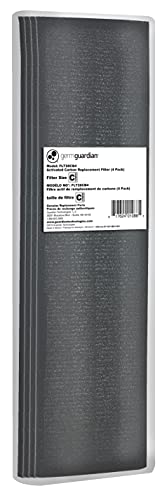 Germ Guardian Genuine Carbon Filter Replacements for Use with FLT5000 Filter C for AC5000 Series Air Purifiers, 4-Pack FLT28CB4