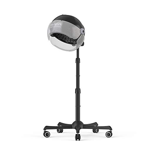 TASALON Ionic Hooded Dryer - 1875W Bonnet Sit Under Hair Dryer for Home and Salon - Professional Hair Dryer Hood with 3 Temperature Settings - Standing Hair Dryer - Portable Hair Dryer